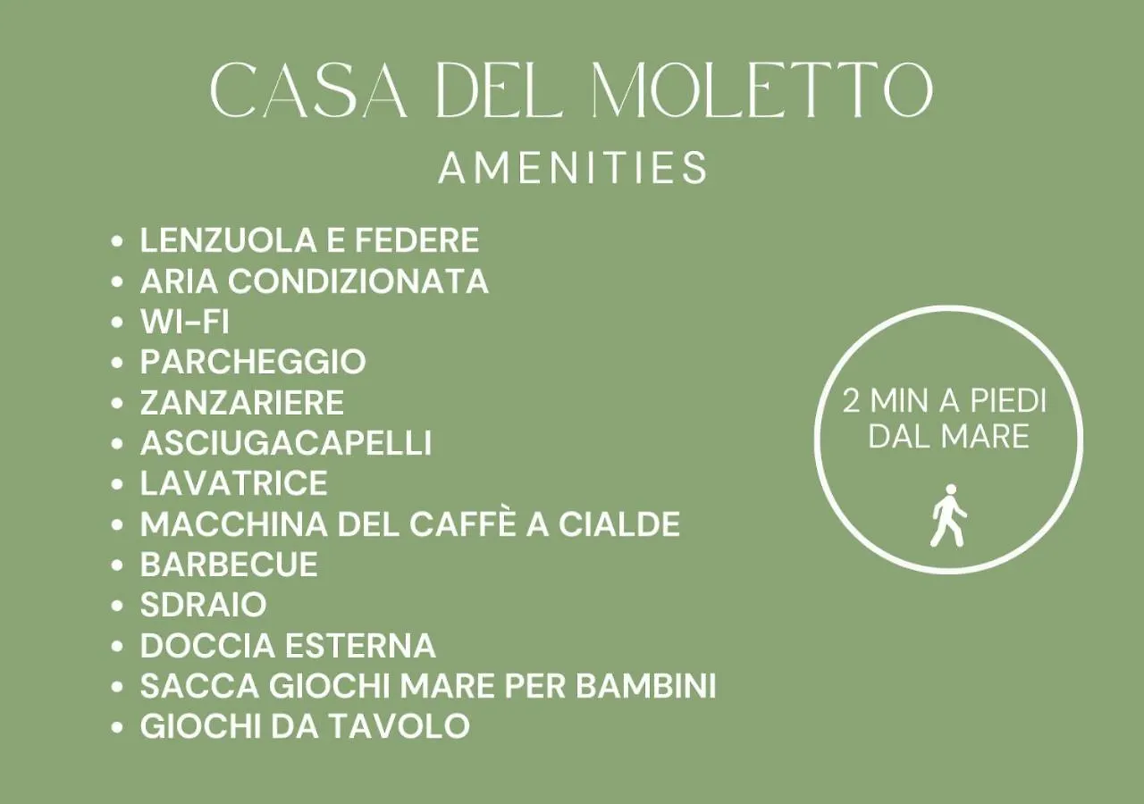 Casa Del Moletto - 250Mt From The Sea Apartment Lacona